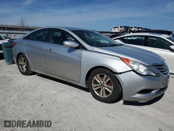 2011 Hyundai Sonata GLS with VIN 5NPEB4AC1BH221807, listed as a Copart auction lot 49479515 with 168,318 mi miles and Clean Title. Bid and sale history available at carsss.com. Image 4.