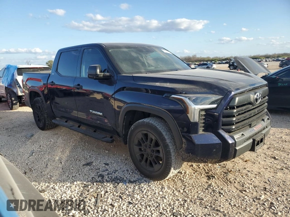 2022 Toyota Tundra 2WD SR5 with VIN 5TFLA5AB1NX001969, listed as a Copart auction lot 85281764 with 76,862 mi miles and Salvage Title. Bid and sale history available at carsss.com. Image 4.