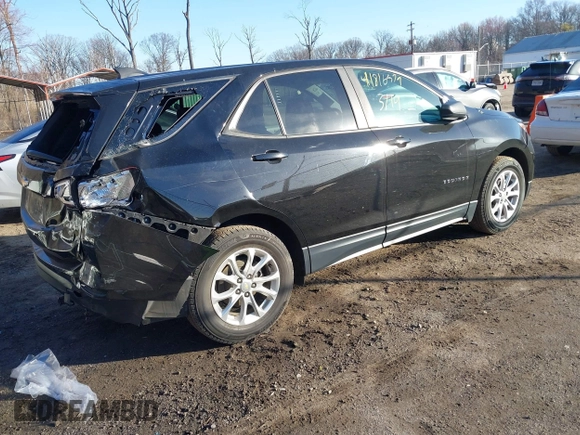 2020 Chevrolet Equinox LS with VIN 2GNAXHEV9L6151229, listed as a IAAI auction lot 41816579 with 94,324 mi miles. Bid and sale history available at carsss.com. Image 4.