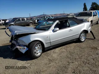 1999 Mercedes-Benz CLK 320/430 with VIN WDBLK65G5XT026424, listed as a Copart auction lot 78281754 with Not Provided miles and Salvage Title. Bid and sale history available at DreamBid. Image 1.