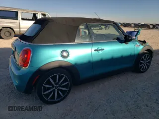 2018 MINI Convertible Cooper S with VIN WMWWG9C59J3C82656, listed as a Copart auction lot 84697254 with 38,453 mi miles and Salvage Title. Bid and sale history available at carsss.com. Image 3.