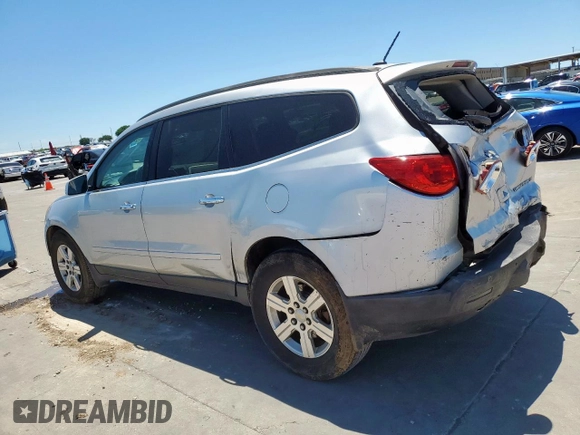 2012 Chevrolet Traverse 1LT z VIN 1GNKVGED5CJ254503, wystawiony jako Copart lot #57509375 z przebiegiem 210 388 mil mil oraz Szkoda całkowita • Salvage title. Historia ofert i sprzedaży dostępna na DreamBid. Obrazek 2.