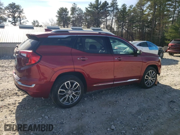 2022 GMC Terrain Denali with VIN 3GKALXEV9NL183440, listed as a Copart auction lot 80845864 with 17,241 mi miles and Salvage title. Bid and sale history available at DreamBid. Image 3.