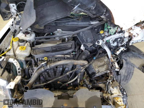 2017 Jeep Compass Latitude with VIN 1C4NJDEB8HD129242, listed as a Copart auction lot 60695395 with 89,050 mi miles and Non repairable. Bid and sale history available at DreamBid. Image 13.