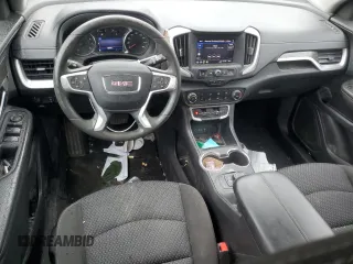 2022 GMC Terrain SLE with VIN 3GKALMEV8NL298044, listed as a Copart auction lot 60679945 with 68,814 mi miles and Salvage title. Bid and sale history available at DreamBid. Image 8.
