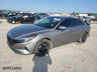 2021 Hyundai Elantra SEL with VIN KMHLM4AG3MU081123, listed as a Copart auction lot 87474634 with 24,308 mi miles and Salvage Title. Bid and sale history available at carsss.com. Image 1.