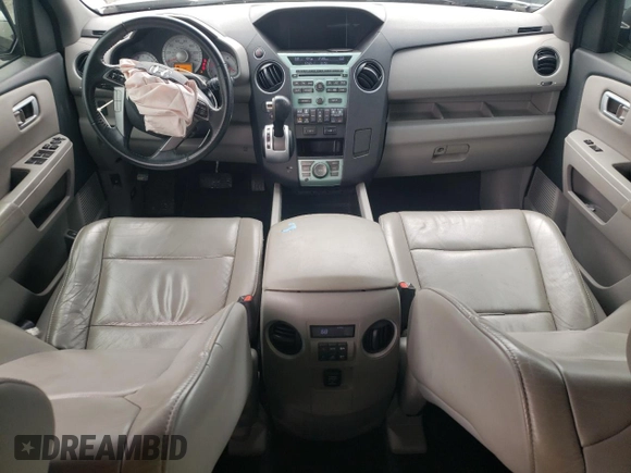 2011 Honda Pilot EX-L with VIN 5FNYF3H71BB033923, listed as a Copart auction lot 56649305 with 132,304 mi miles and Salvage title. Bid and sale history available at DreamBid. Image 8.