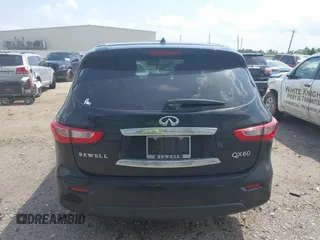 2014 Infiniti QX60 with VIN 5N1AL0MN3EC533821, listed as a IAAI auction lot 42175446 with 161,369 mi miles and . Bid and sale history available at DreamBid. Image 16.