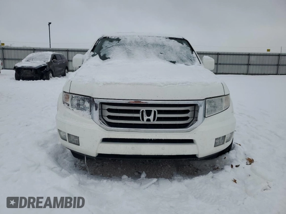 2013 Honda Ridgeline RTL with VIN 5FPYK1F54DB012107, listed as a Copart auction lot 87448454 with 113,178 mi miles and Salvage title. Bid and sale history available at DreamBid. Image 5.