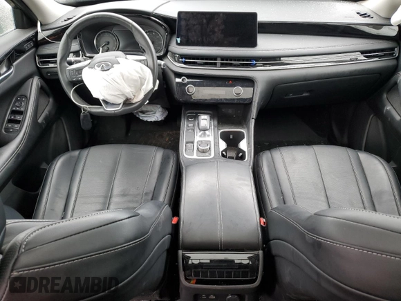2024 Infiniti QX60 Pure with VIN 5N1DL1ES9RC335094, listed as a Copart auction lot 49795215 with Not provided miles and Salvage title. Bid and sale history available at DreamBid. Image 8.