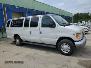 2001 Ford Econoline Passenger XL with VIN 1FBSS31L31HA96582, listed as a Copart auction lot 56147165 with 138,381 mi miles and Clean title. Bid and sale history available at DreamBid. Image 4.