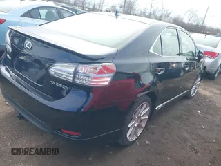 2010 Lexus HS 250h with VIN JTHBB1BA3A2001288, listed as a IAAI auction lot 41704241 with 174,554 mi miles and . Bid and sale history available at DreamBid. Image 4.