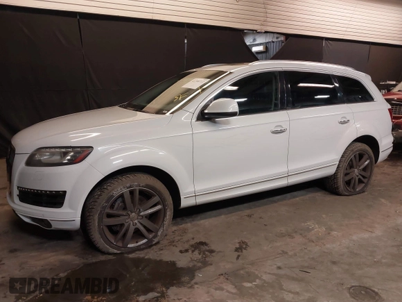 2013 Audi Q7 Premium Plus with VIN WA1LGAFE1DD009705, listed as a IAAI auction lot 41390712 with 99,649 mi miles and . Bid and sale history available at DreamBid. Image 18.