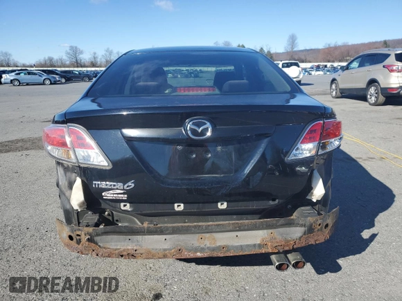 2009 Mazda 6 i Sport with VIN 1YVHP81H795M46450, listed as a Copart auction lot 50025695 with 176,004 mi miles and Salvage Title. Bid and sale history available at carsss.com. Image 6.