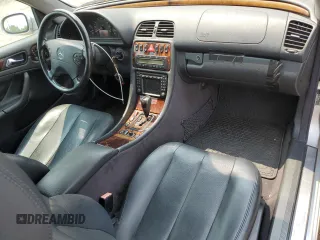 2002 Mercedes-Benz CLK 320/430 z VIN WDBLK65G52T115953, wystawiony jako Copart lot #59510165 z przebiegiem 129 612 mil mil oraz Czysty tytuł • Clean title. Historia ofert i sprzedaży dostępna na DreamBid. Obrazek 8.