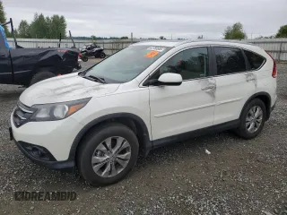 2012 Honda CR-V EX-L with VIN 5J6RM4H74CL068156, listed as a Copart auction lot 63780585 with 77,200 mi miles and Salvage title. Bid and sale history available at DreamBid. Image 1.