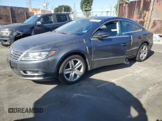 2014 Volkswagen CC Sport with VIN WVWBP7ANXEE530719, listed as a Copart auction lot 81124554 with 131,542 mi miles and Salvage title. Bid and sale history available at DreamBid. Image 1.