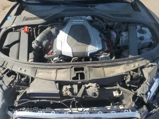 2015 Audi A8 3.0T with VIN WAU3GAFD2FN039318, listed as a Copart auction lot 54906635 with 146,767 mi miles and Salvage Title. Bid and sale history available at DreamBid. Image 11.