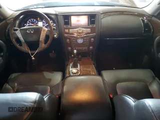2016 Infiniti QX80 Limited with VIN JN8AZ2NE6G9123242, listed as a Copart auction lot 56198345 with 114,478 mi miles and Salvage title. Bid and sale history available at DreamBid. Image 8.