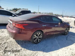 2018 Nissan Maxima SV with VIN 1N4AA6AP7JC399575, listed as a Copart auction lot 49820625 with 115,463 mi miles and Salvage Title. Bid and sale history available at DreamBid. Image 3.