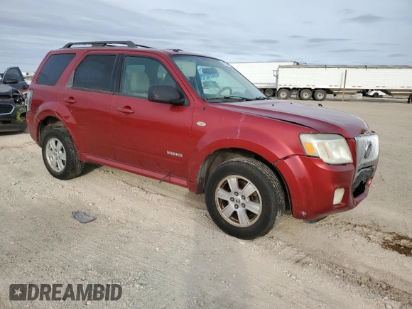 2008 Mercury Mariner with VIN 4M2CU81198KJ37794, listed as a Copart auction lot 41636785 with 221,945 mi miles and Salvage title. Bid and sale history available at DreamBid. Image 4.