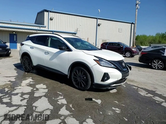 2023 Nissan Murano SV z VIN 5N1AZ2BJ0PC117352, wystawiony jako Copart lot #52926645 z przebiegiem 34 390 mil mil oraz Szkoda całkowita • Salvage title. Historia ofert i sprzedaży dostępna na DreamBid. Obrazek 15.