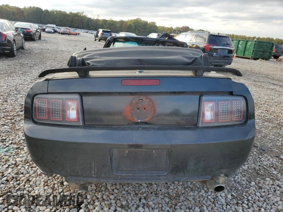 2008 Ford Mustang GT Deluxe with VIN 1ZVHT85H585148521, listed as a Copart auction lot 43408265 with Not Provided miles and Salvage Title. Bid and sale history available at DreamBid. Image 6.
