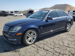 2012 Mercedes-Benz C 250 Sport with VIN WDDGF4HB6CR214751, listed as a Copart auction lot 61271155 with 133,097 mi miles and Clean title. Bid and sale history available at DreamBid. Image 1.