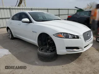 2013 Jaguar XF SC with VIN SAJWJ0EF3D8U08568, listed as a Copart auction lot 51001015 with 131,108 mi miles and Salvage Title. Bid and sale history available at DreamBid. Image 4.