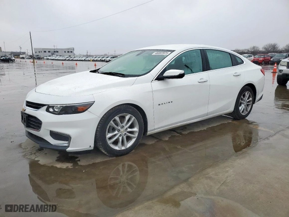 2018 Chevrolet Malibu LT with VIN 1G1ZD5ST1JF134409, listed as a Copart auction lot 48119385 with 106,161 mi miles and Salvage Title. Bid and sale history available at carsss.com. Image 1.