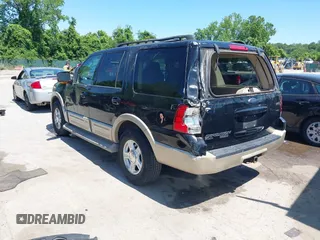 2006 Ford Expedition Eddie Bauer z VIN 1FMPU17596LB00921, wystawiony jako IAAI lot #42388660 z przebiegiem Nie podano mil oraz . Historia ofert i sprzedaży dostępna na DreamBid. Obrazek 3.