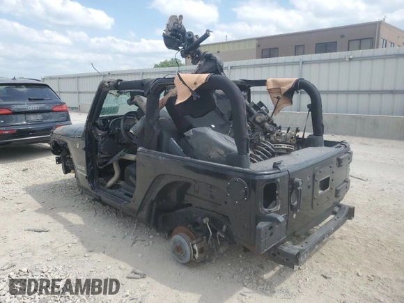 2016 Jeep Wrangler Black Bear with VIN 1C4AJWAG7GL319596, listed as a Copart auction lot 56294425 with Not provided miles and Non repairable. Bid and sale history available at DreamBid. Image 2.