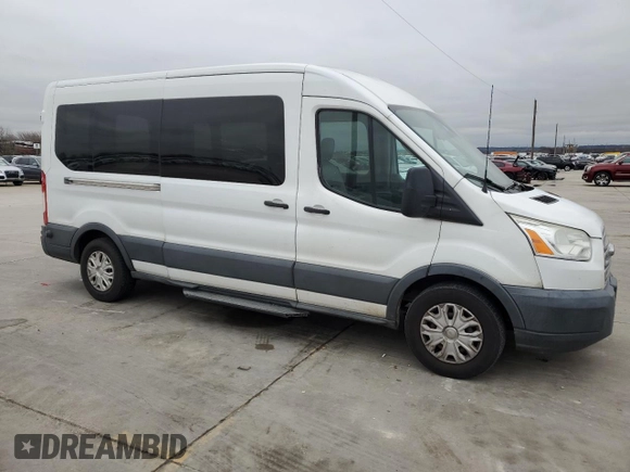 2016 Ford Transit XL with VIN 1FBAX2CG7GKA14016, listed as a Copart auction lot 44897275 with 210,780 mi miles and Clean title. Bid and sale history available at DreamBid. Image 4.
