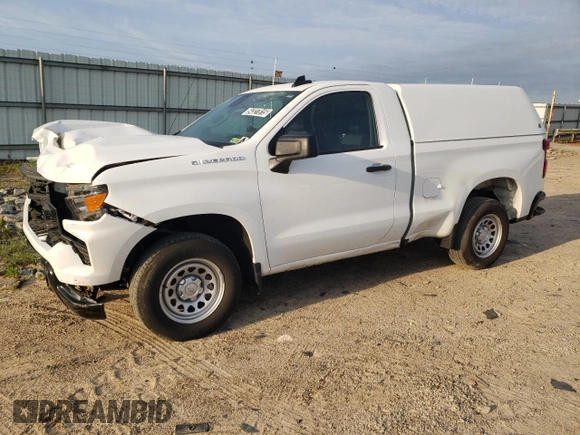 2023 Chevrolet Silverado 1500 Work Truck with VIN 3GCNAAEK0PG343268, listed as a Copart auction lot 54327815 with 82,603 mi miles and Clean Title. Bid and sale history available at DreamBid. Image 1.