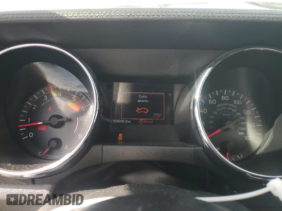 2016 Ford Mustang V6 with VIN 1FA6P8AM0G5322971, listed as a Copart auction lot 51951905 with 55,600 mi miles and Salvage Title. Bid and sale history available at carsss.com. Image 9.