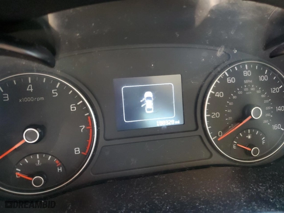 2018 Kia Optima LX with VIN 5XXGT4L33JG188466, listed as a Copart auction lot 43640065 with 188,328 mi miles and Salvage Title. Bid and sale history available at carsss.com. Image 9.