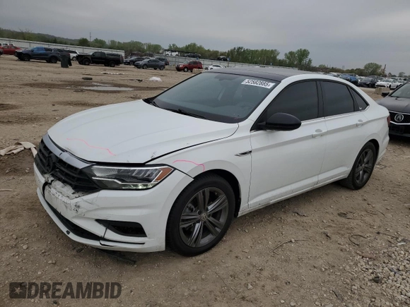 2020 Volkswagen Jetta S with VIN 3VWCB7BU8LM037196, listed as a Copart auction lot 52582885 with 111,286 mi miles and Salvage title. Bid and sale history available at DreamBid. Image 1.