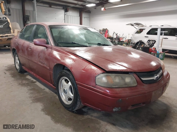 2001 Chevrolet Impala LS with VIN 2G1WH55K319159895, listed as a IAAI auction lot 41376842 with 178,254 mi miles. Bid and sale history available at carsss.com. Image 1.