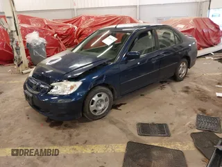 2005 Honda Civic with VIN JHMES96635S003839, listed as a IAAI auction lot 41861678 with 131,987 mi miles and . Bid and sale history available at DreamBid. Image 17.