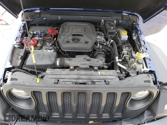 2020 Jeep Wrangler Willys with VIN 1C4GJXAN3LW335320, listed as a Copart auction lot 58863454 with 31,101 mi miles and Non repairable. Bid and sale history available at DreamBid. Image 11.