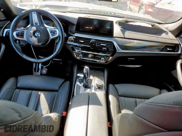 2020 BMW 5 Series M550i xDrive with VIN WBAJS7C07LCD97275, listed as a Copart auction lot 85764434 with Not provided miles and Clean title. Bid and sale history available at DreamBid. Image 8.