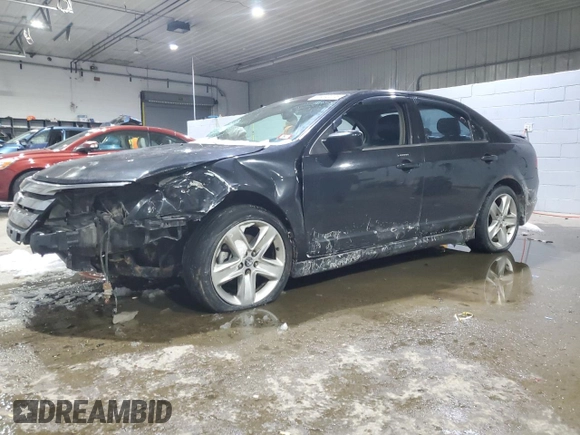 2011 Ford Fusion SPORT with VIN 3FAHP0DC8BR142690, listed as a Copart auction lot 45490075 with 127,122 mi miles and Salvage Title. Bid and sale history available at carsss.com. Image 1.