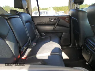 2020 Nissan Armada SL with VIN JN8AY2NCXLX517155, listed as a Copart auction lot 82225884 with 93,795 mi miles and Salvage Title. Bid and sale history available at carsss.com. Image 10.