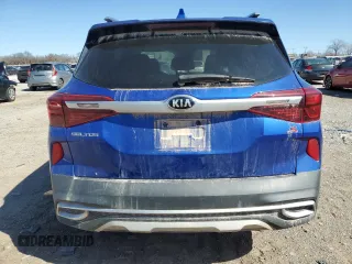 2021 Kia Seltos S with VIN KNDEU2AA4M7051091, listed as a Copart auction lot 48225815 with 82,403 mi miles and Salvage Title. Bid and sale history available at DreamBid. Image 6.