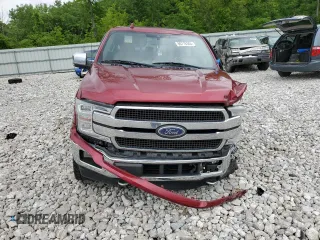 2018 Ford F-150 XL with VIN 1FTEW1EG7JFC04065, listed as a Copart auction lot 60716365 with 150,355 mi miles and Salvage title. Bid and sale history available at DreamBid. Image 5.