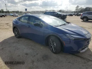 2024 Toyota Prius LE with VIN JTDACAAU0R3042358, listed as a Copart auction lot 49058765 with 5,093 mi miles and Salvage Title. Bid and sale history available at carsss.com. Image 4.