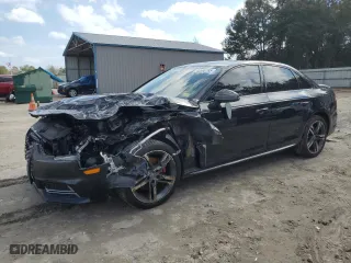 2018 Audi A4 Premium Plus with VIN WAULMAF47JA197047, listed as a Copart auction lot 43590795 with 44,578 mi miles and Salvage Title. Bid and sale history available at carsss.com. Image 1.