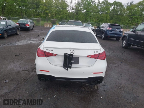 2023 Mercedes-Benz C 43 AMG with VIN W1KAF8HB4PR095973, listed as a IAAI auction lot 39392007 with 10,977 mi miles and . Bid and sale history available at DreamBid. Image 15.