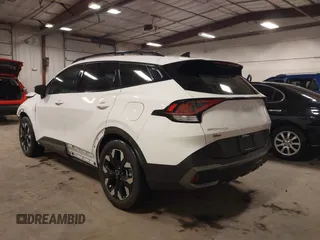 2023 Kia Sportage X-Line with VIN 5XYK6CAF1PG123645, listed as a IAAI auction lot 41691905 with 25,368 mi miles and . Bid and sale history available at DreamBid. Image 3.