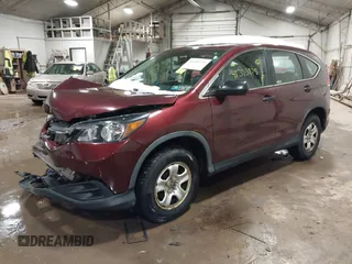 2014 Honda CR-V LX with VIN 5J6RM4H30EL047319, listed as a IAAI auction lot 41393975 with 76,124 mi miles. Bid and sale history available at carsss.com. Image 17.
